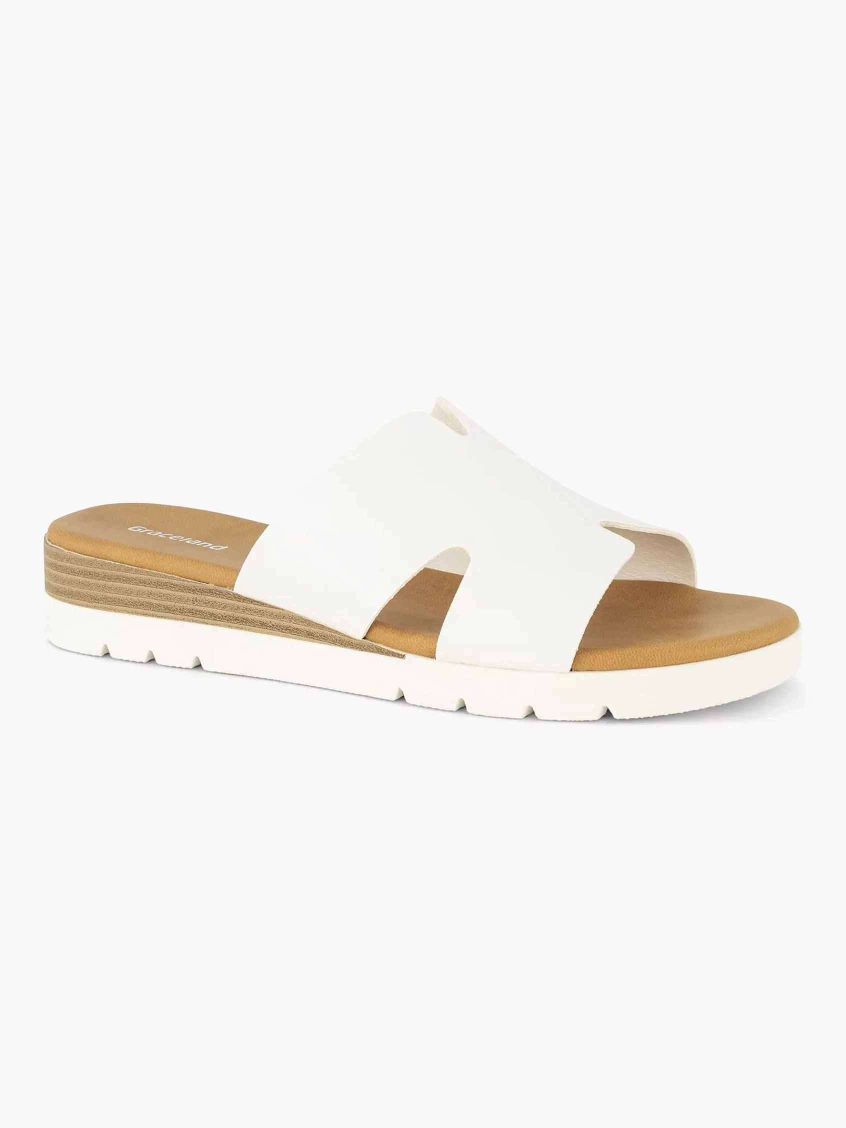 Slippers|Graceland Witte Slipper