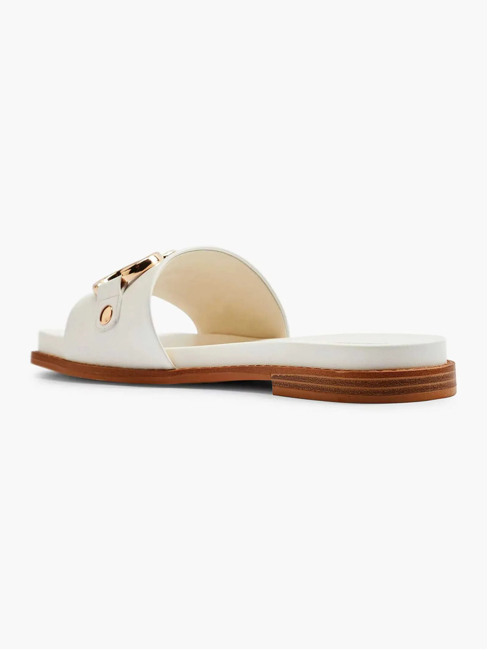 Slippers|Graceland Witte Slipper Sierketting