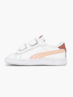 Jongensschoenen|Puma Witte Smash 3.0 L V Inf