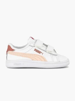Jongensschoenen|Puma Witte Smash 3.0 L V Inf