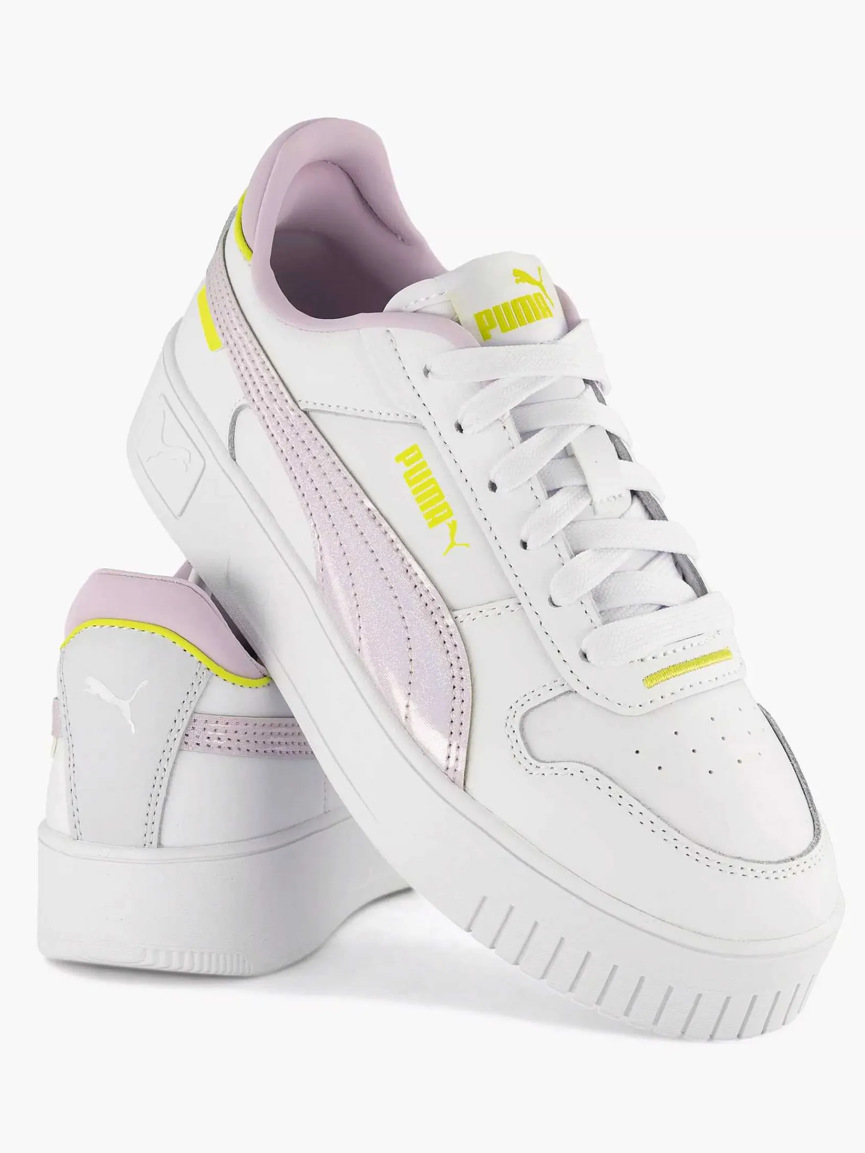 Sneakers|Puma Witte Sneaker Carina Street Shine