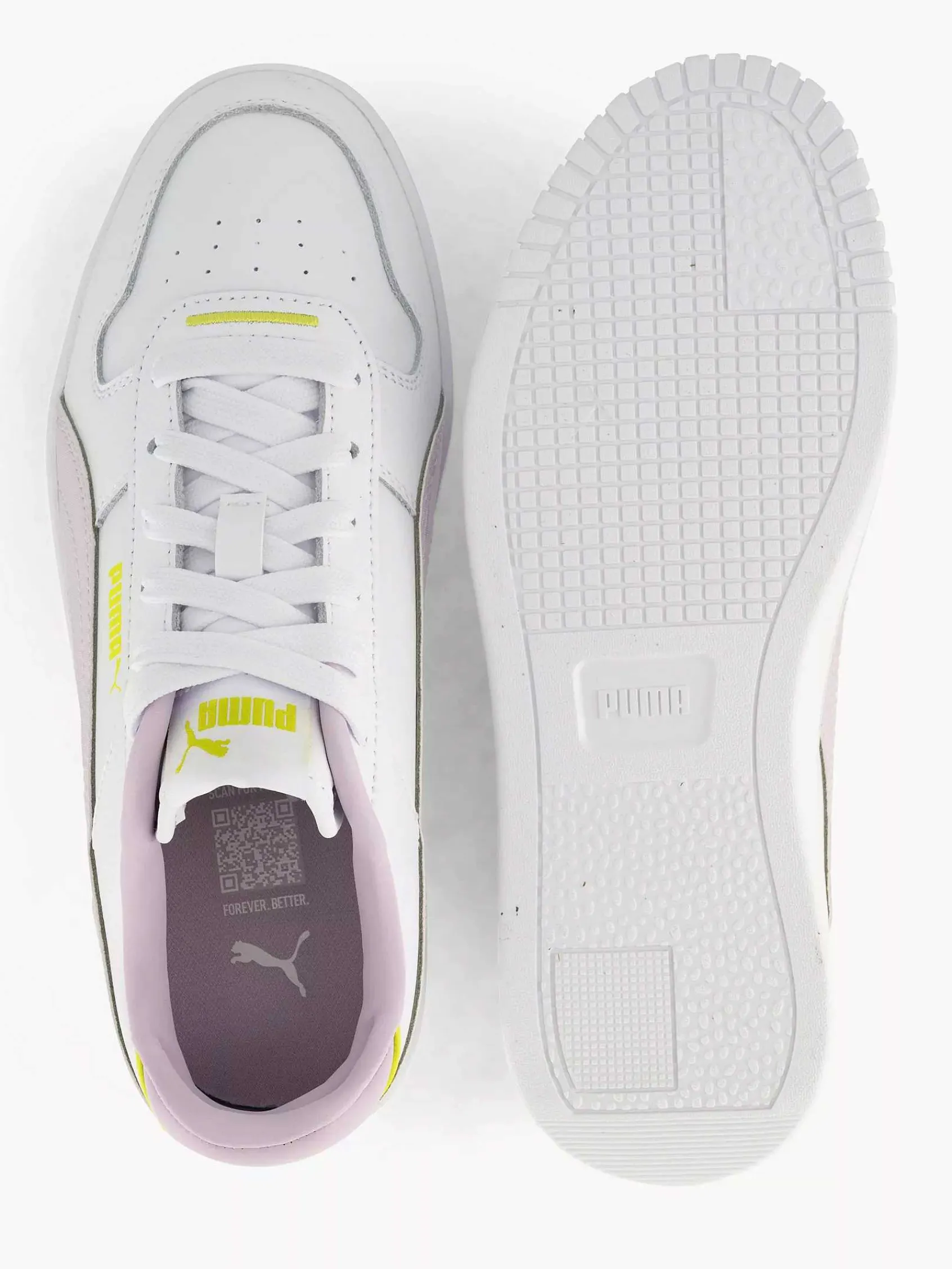 Sneakers|Puma Witte Sneaker Carina Street Shine