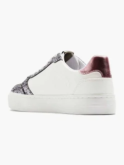 Sneakers|Graceland Witte Sneaker Glitter
