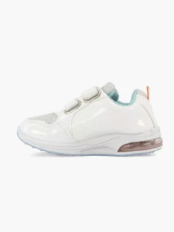 Jongensschoenen|Disney Frozen Witte Sneaker Lichtjes