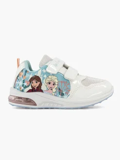 Jongensschoenen|Disney Frozen Witte Sneaker Lichtjes