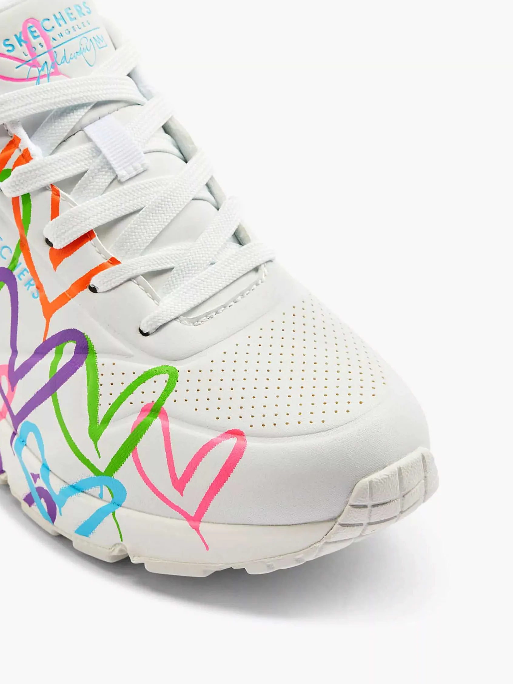 Sneakers|Skechers Witte Sneaker Memory Foam