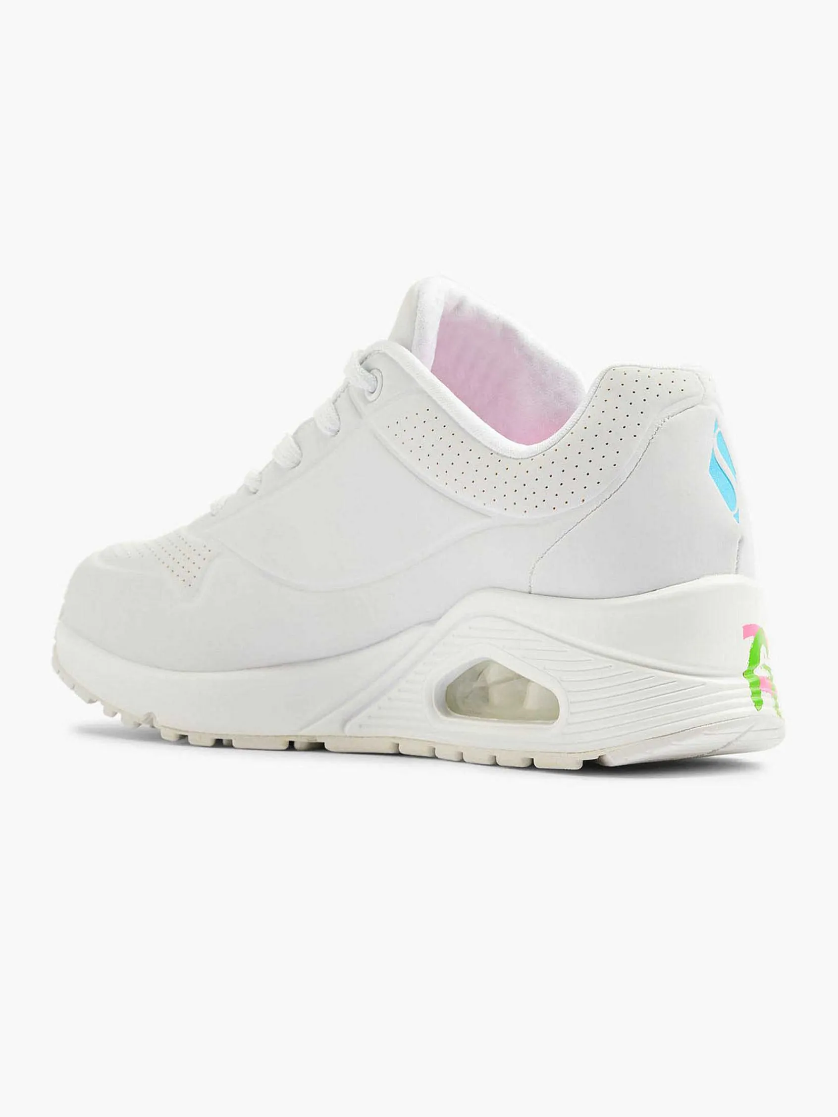 Sneakers|Skechers Witte Sneaker Memory Foam