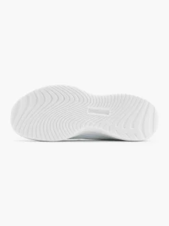 Sneakers|Skechers Witte Sneaker Memory Foam