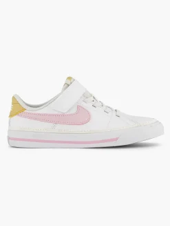 Babyschoenen|Nike Witte Sneaker Court Legacy