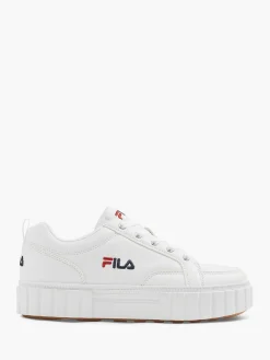 Sneakers|FILA Witte Sneaker Platform