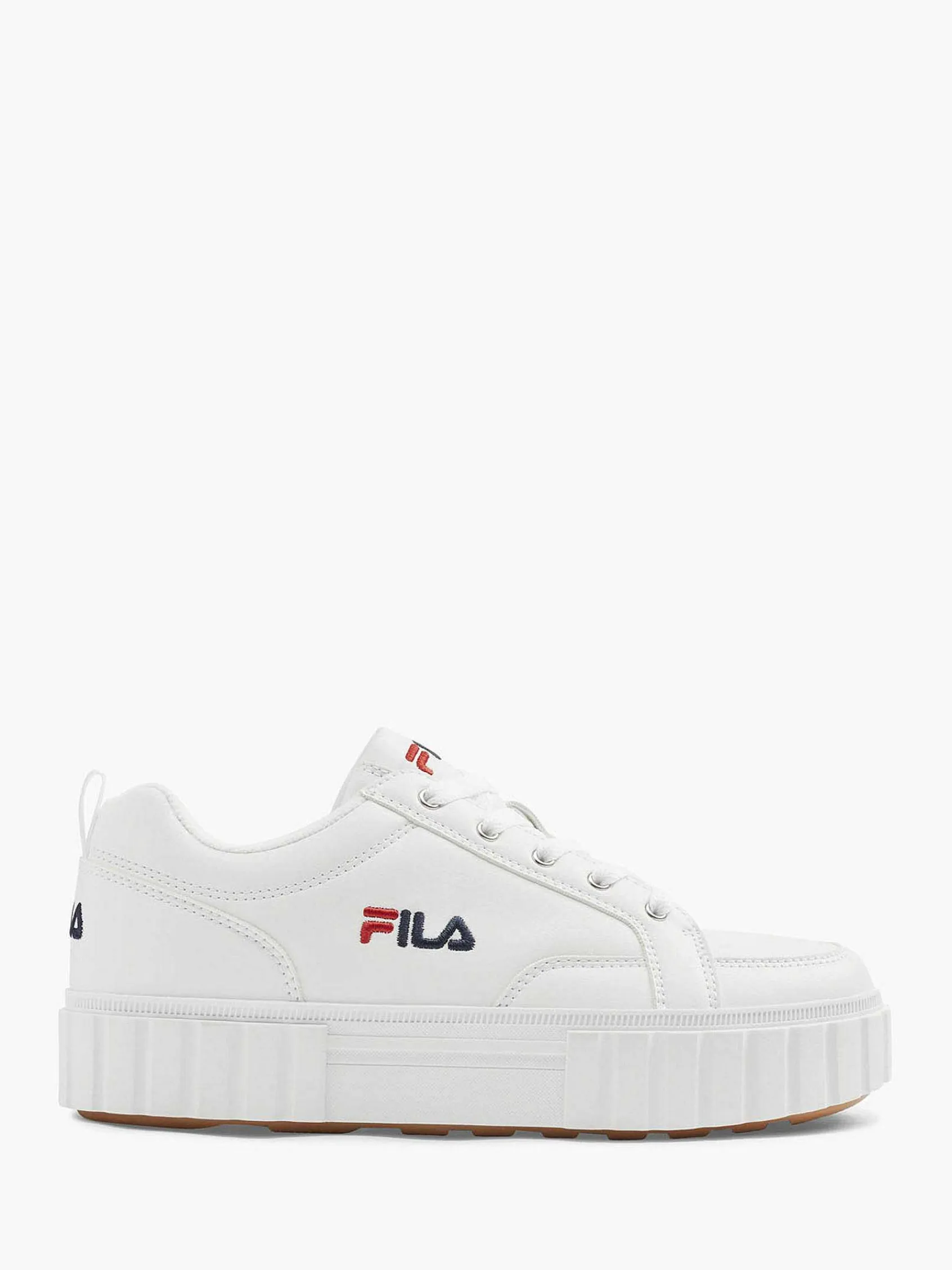 Sneakers|FILA Witte Sneaker Platform