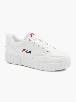 Sneakers|FILA Witte Sneaker Platform