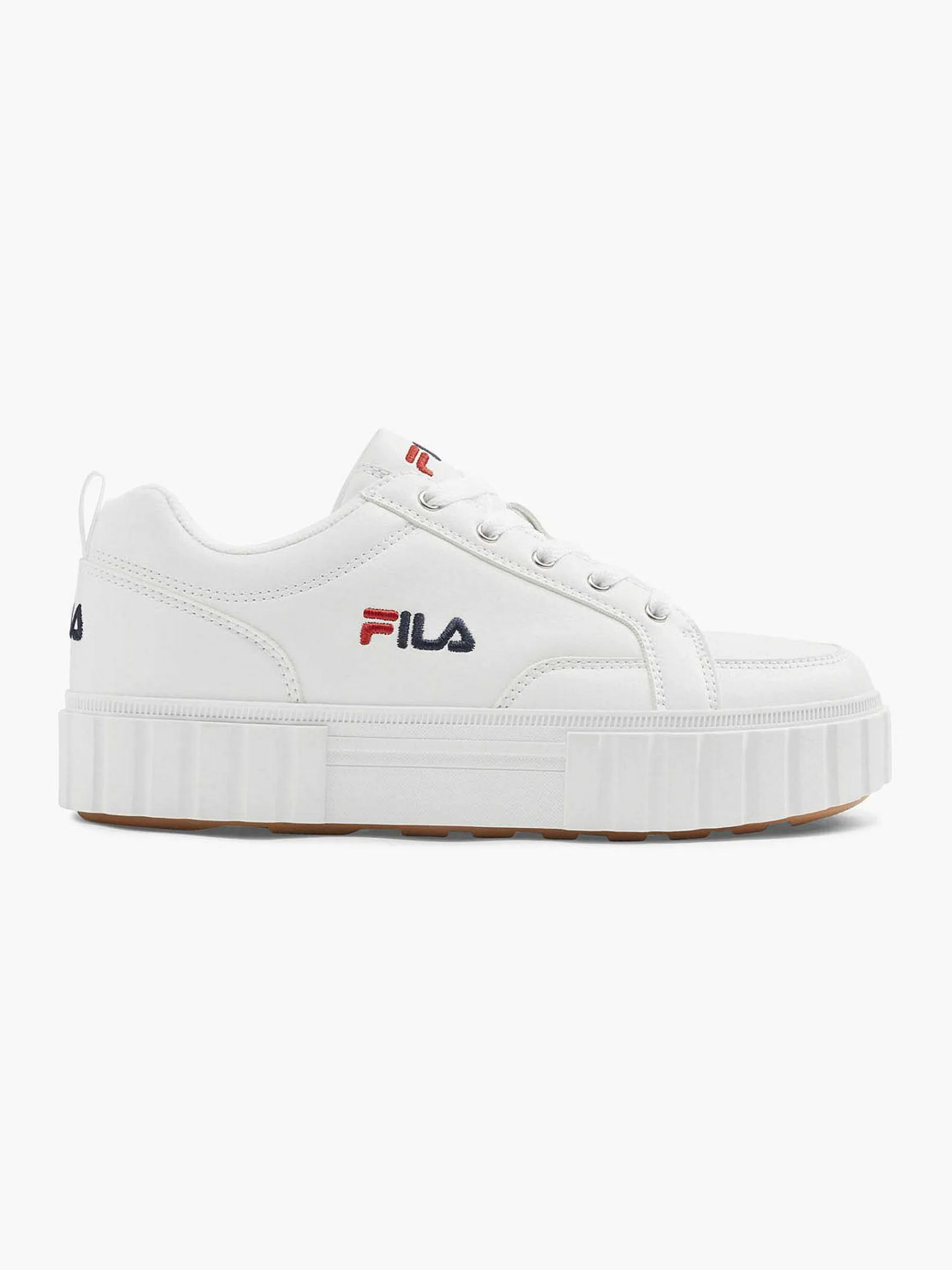 Sneakers|FILA Witte Sneaker Platform