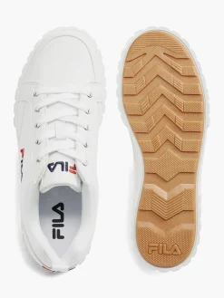 Sneakers|FILA Witte Sneaker Platform