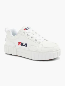 Jongensschoenen|FILA Witte Sneaker Platform