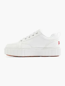 Jongensschoenen|FILA Witte Sneaker Platform
