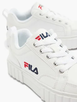 Jongensschoenen|FILA Witte Sneaker Platform