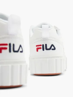 Jongensschoenen|FILA Witte Sneaker Platform