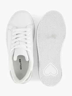 Jongensschoenen|Graceland Witte Sneaker Steentjes