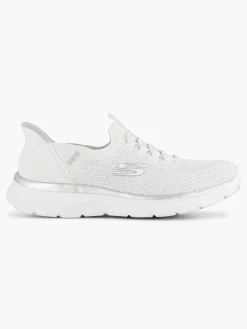 Sneakers|Skechers Witte Sneaker Swift Fit - Hands Free Sole Provider