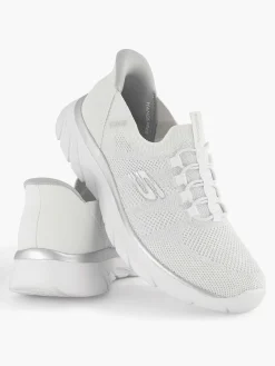 Sneakers|Skechers Witte Sneaker Swift Fit - Hands Free Sole Provider