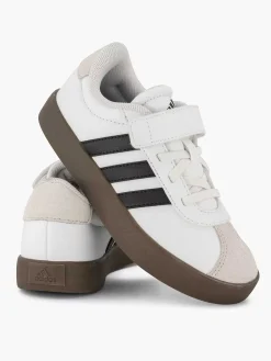 Jongensschoenen|adidas Witte Sneaker Vl Court 3.0 El C