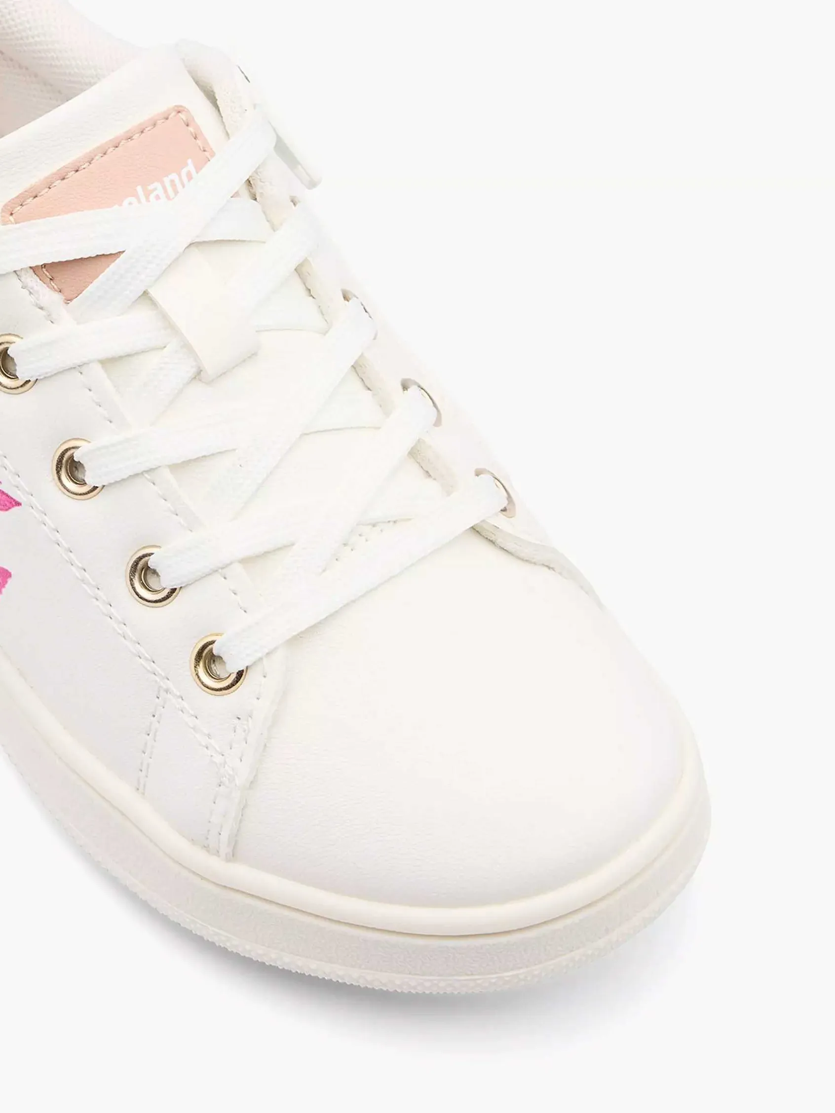Jongensschoenen|Graceland Witte Sneaker Vlinders