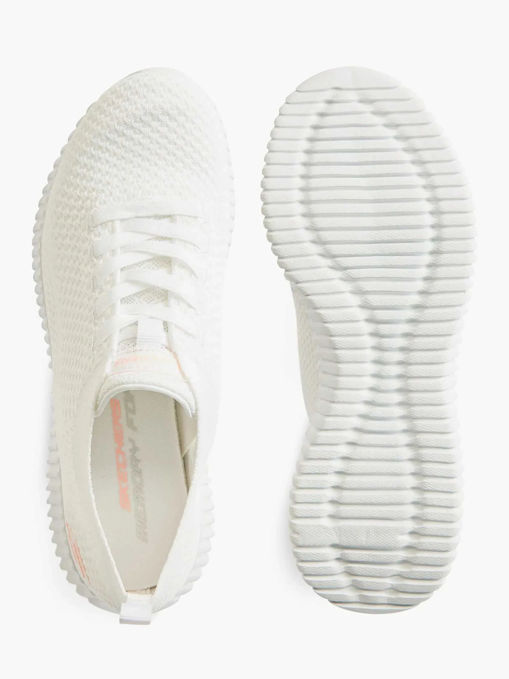 Sneakers|Skechers Witte Social Muse - Scene Lover