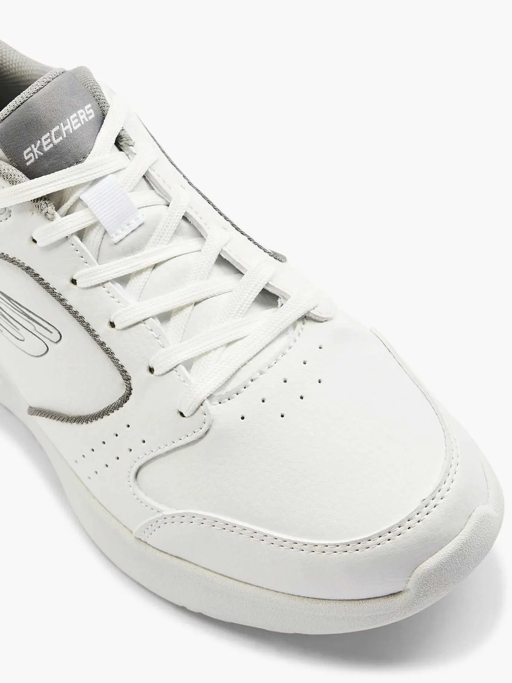 Sneakers|Skechers Witte Solitair