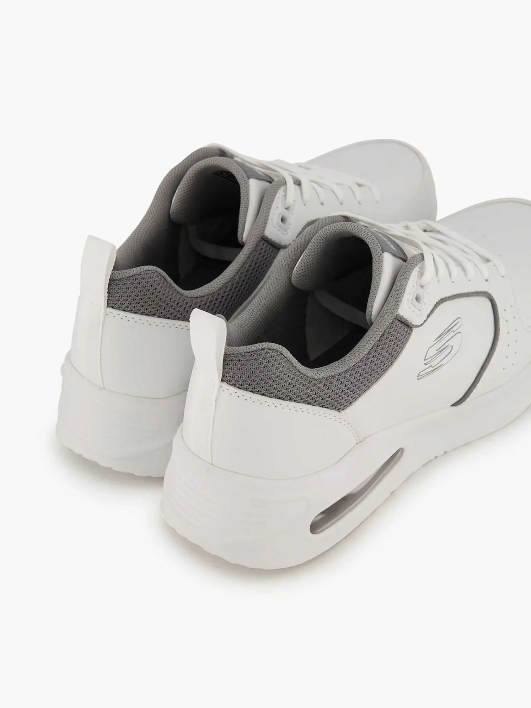 Sneakers|Skechers Witte Solitair