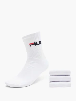 Sokken|FILA Witte Sportsok 3 Pak