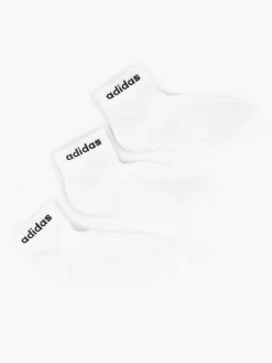 Sokken|adidas Witte T Lin Ankle 3P