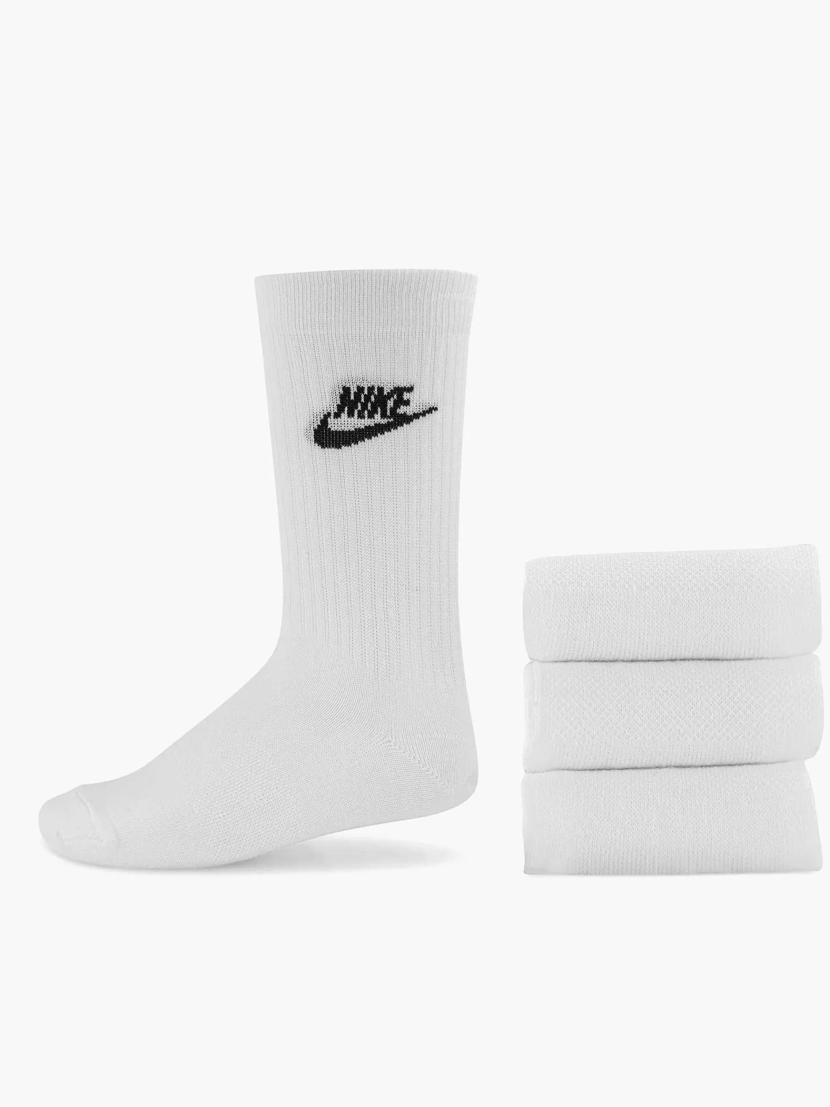 Sokken|Nike Witte U Nk Nsw Everyday Essentail Cr 42-46
