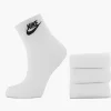 Sokken|Nike Witte U Nk Nsw Everyday Essential An