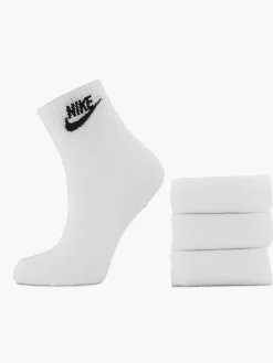 Sokken|Nike Witte U Nk Nsw Everyday Essential An