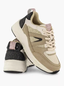 Jongensschoenen|Graceland Zandkleurige Chunky Sneaker