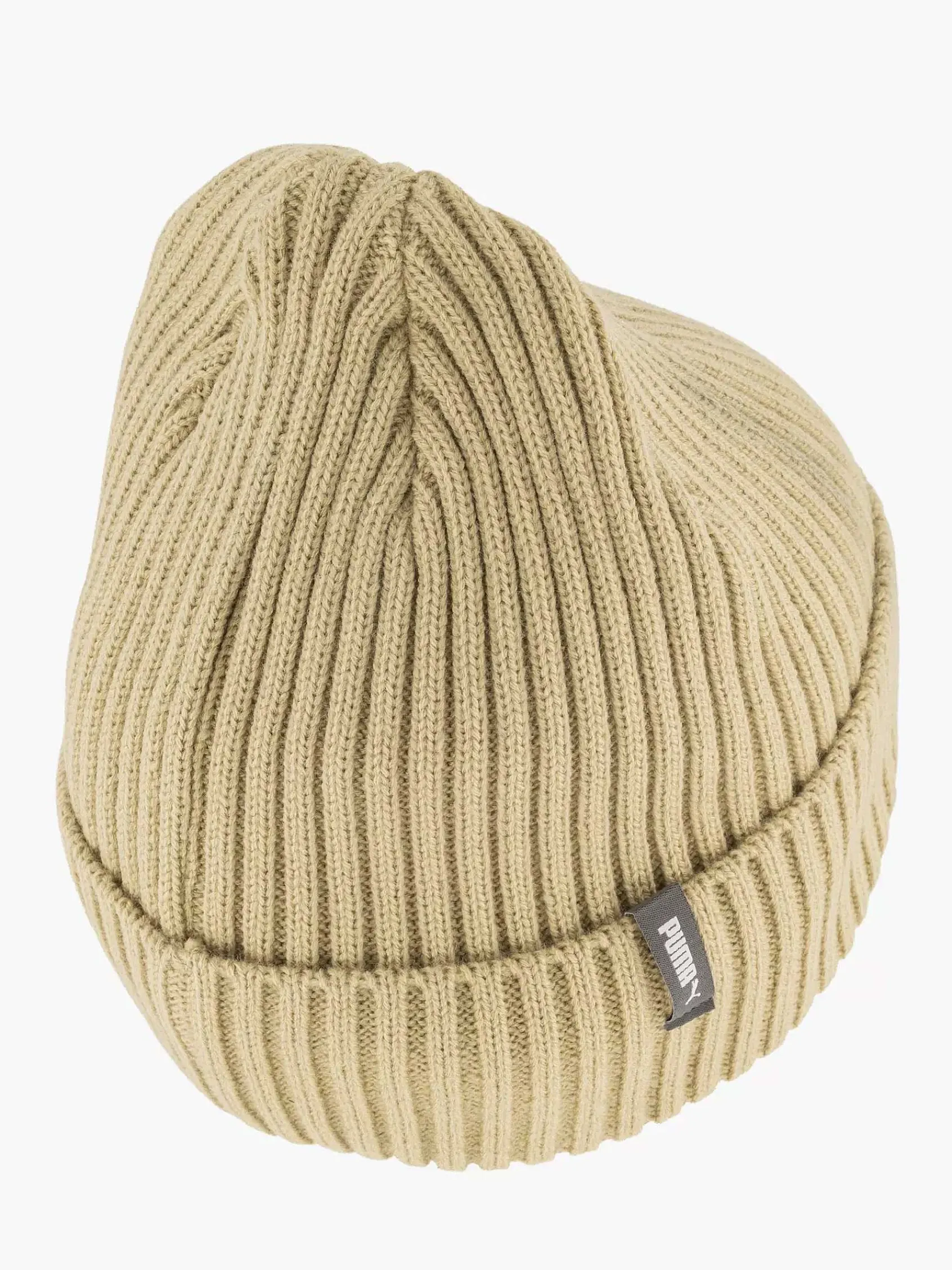 Online Exclusive Accessoires|Puma Zandkleurige Classic Cuff Beanie