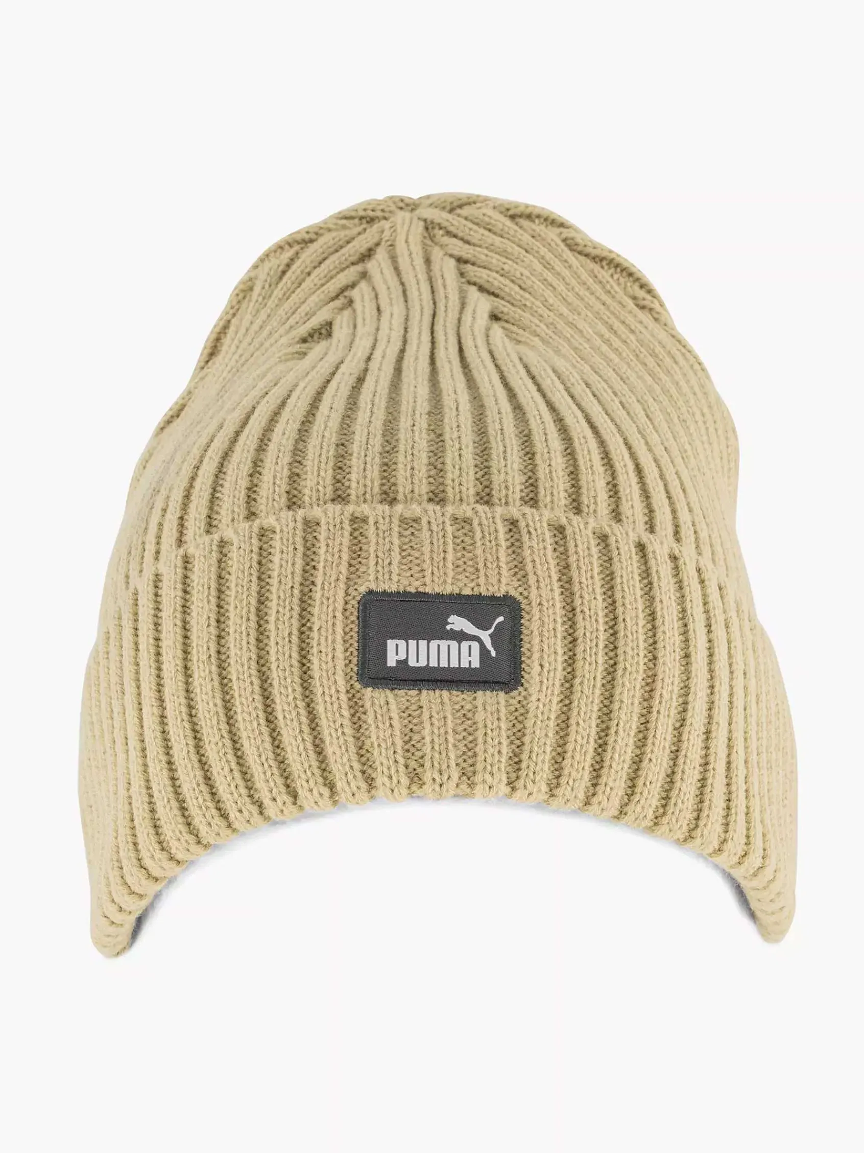 Online Exclusive Accessoires|Puma Zandkleurige Classic Cuff Beanie
