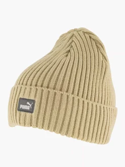 Online Exclusive Accessoires|Puma Zandkleurige Classic Cuff Beanie