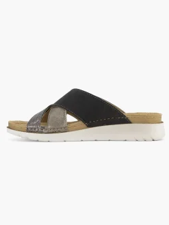 Sandalen|Easy Street Zilveren Comfort Slipper