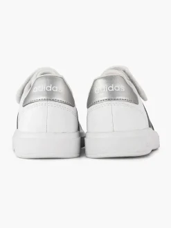 Jongensschoenen|adidas Zilveren Grand Court 2.0 El K