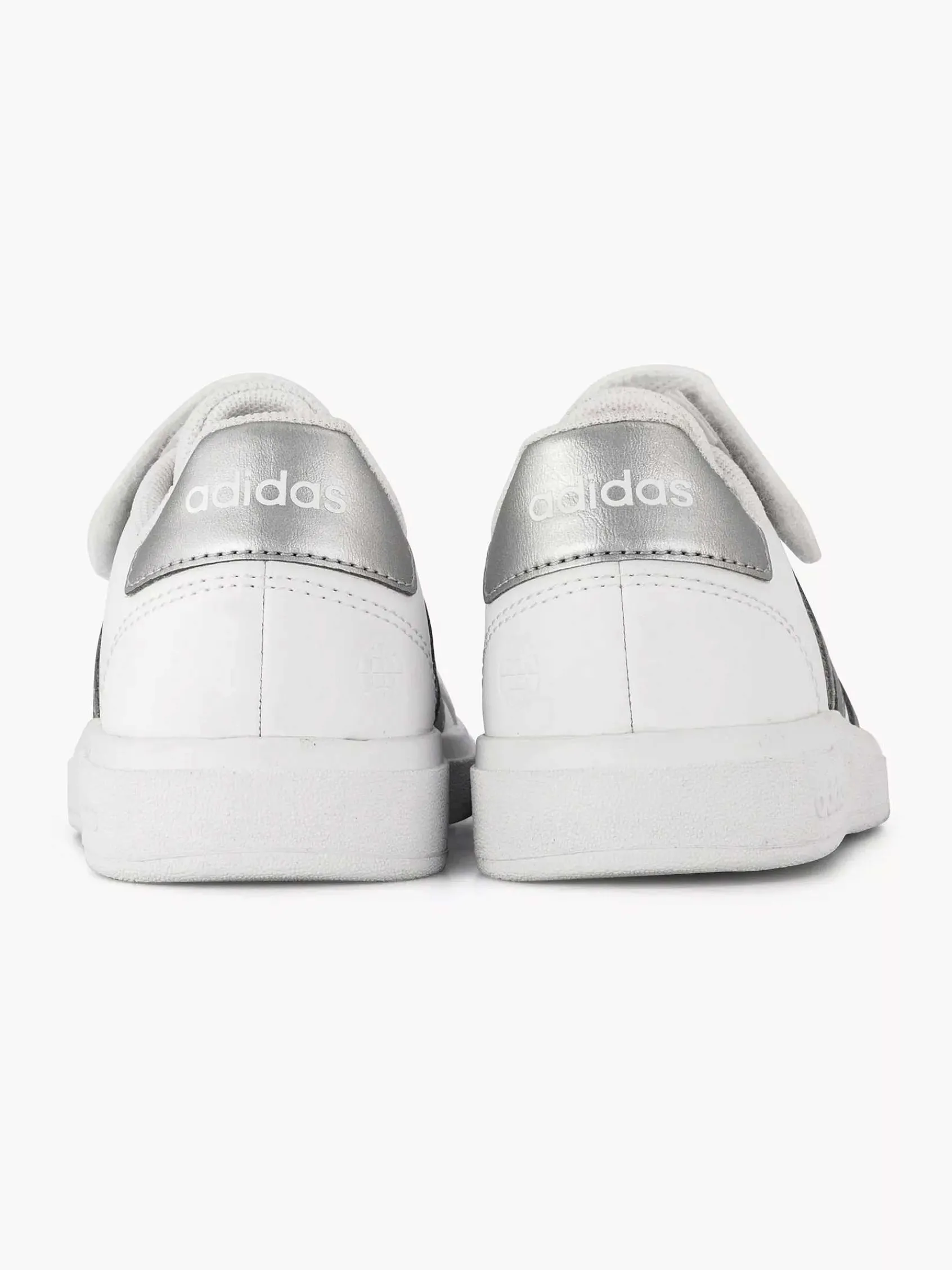 Jongensschoenen|adidas Zilveren Grand Court 2.0 El K