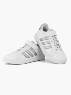 Jongensschoenen|adidas Zilveren Grand Court 2.0 El K