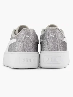 Sneakers|Puma Zilveren Karmen Glitz Jr