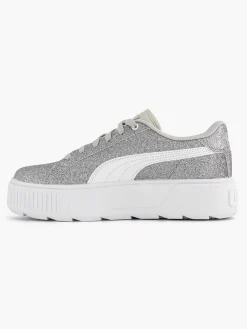 Sneakers|Puma Zilveren Karmen Glitz Jr