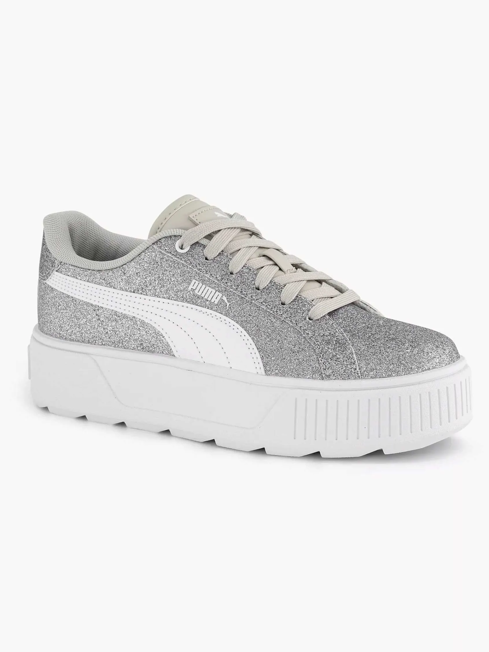 Sneakers|Puma Zilveren Karmen Glitz Jr