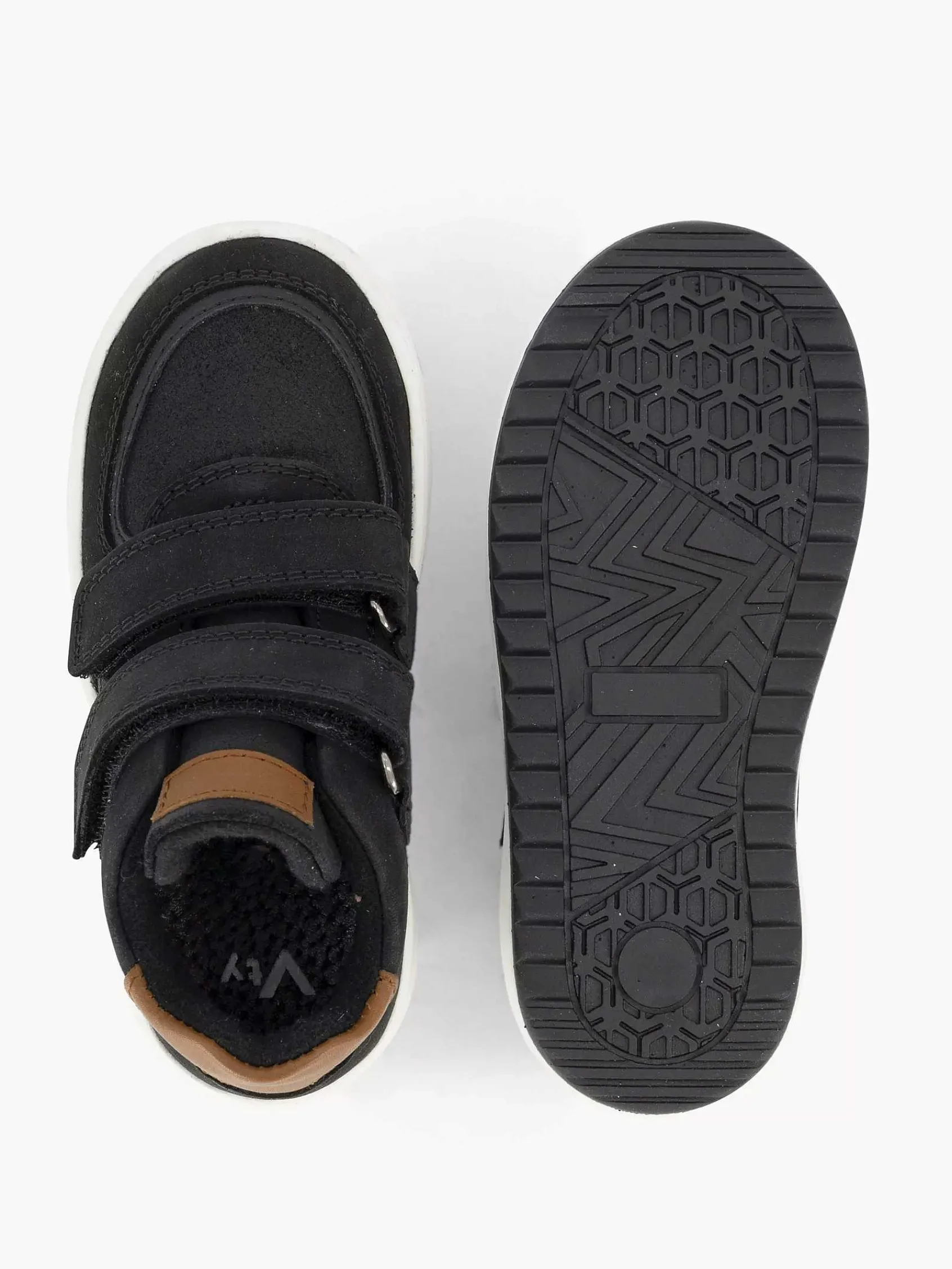 Babyschoenen|Vty Zware Leren Sneakers Klittenband