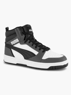 Sneakers|Puma Zwart/ Witte Rebound V6