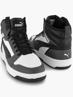 Sneakers|Puma Zwart/ Witte Rebound V6