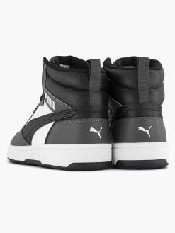 Sneakers|Puma Zwart/ Witte Rebound V6